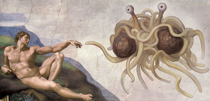 空飛ぶスパゲッティ・モンスター教